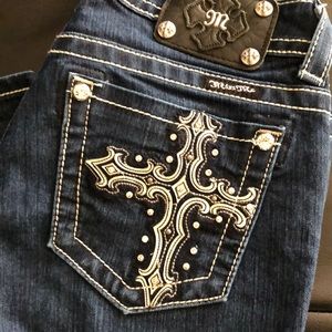 Miss me jeans cross pocket 28🔥